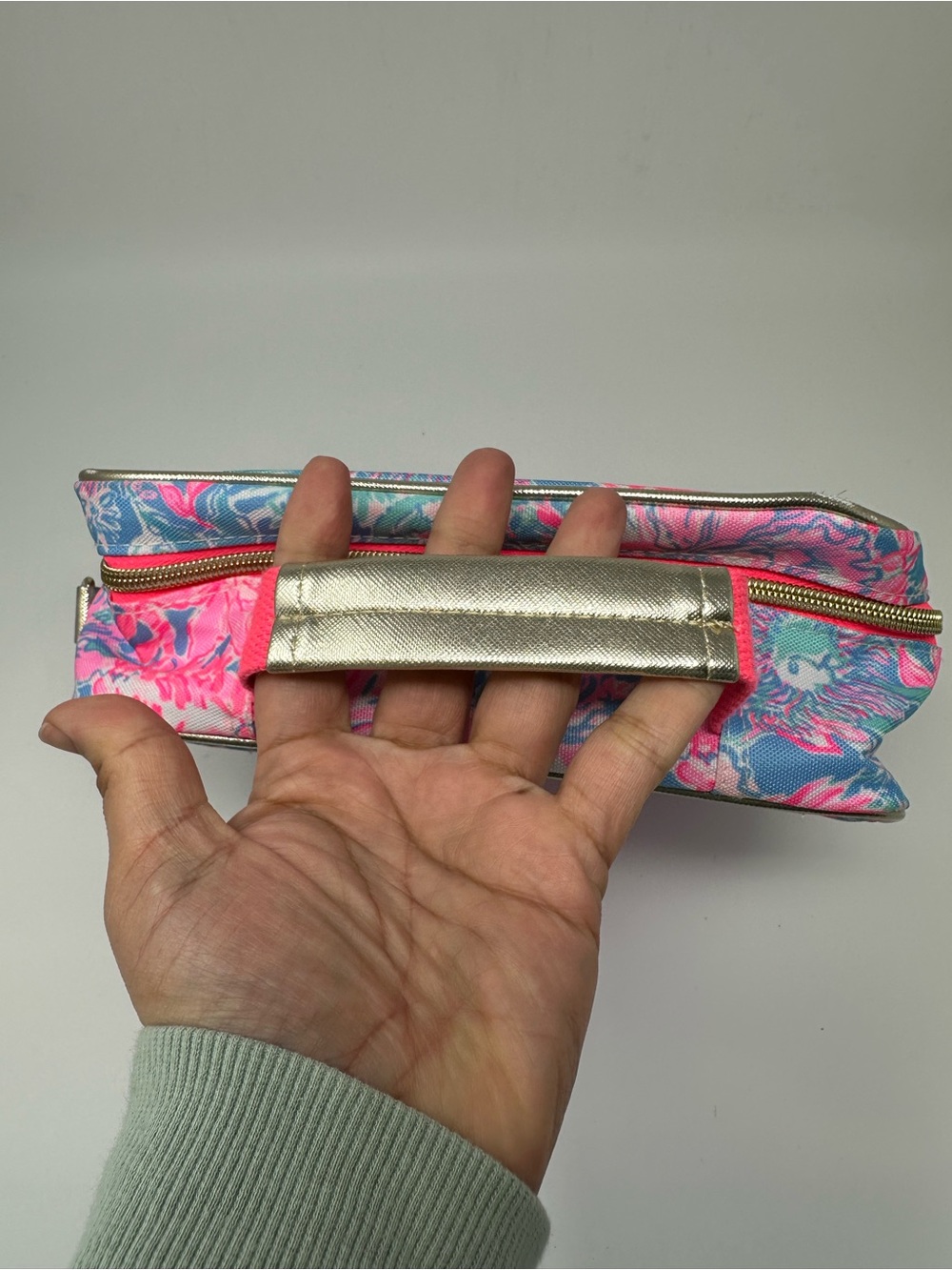 Lilly Pulitzer Tropical Print Insulated Lunch Cooler Crossbody Bag - Picture 12 of 15